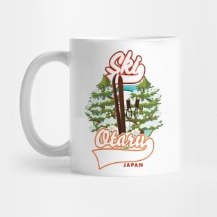 Otaru Japan vintage ski logo Mug